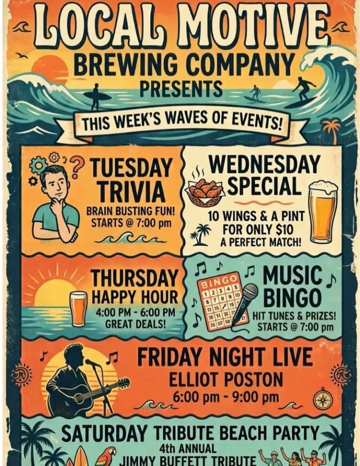 This Week's Waves of Events at Local Motive