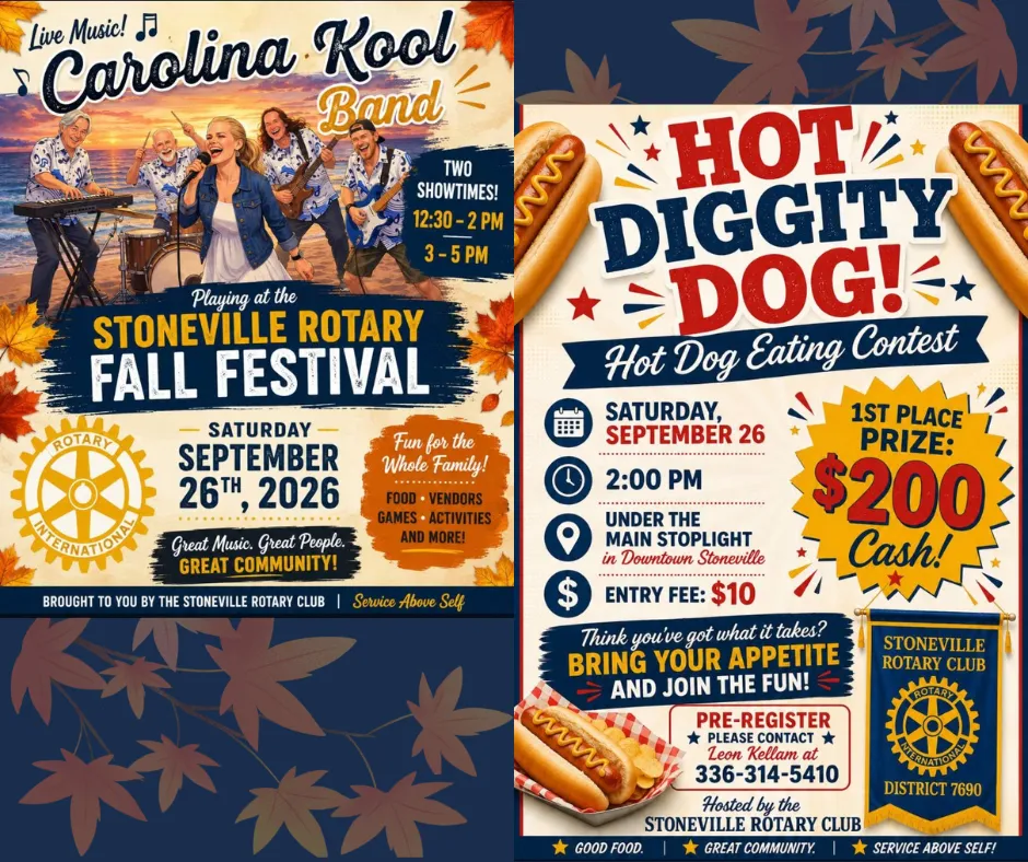 Stoneville Rotary Fall Festival