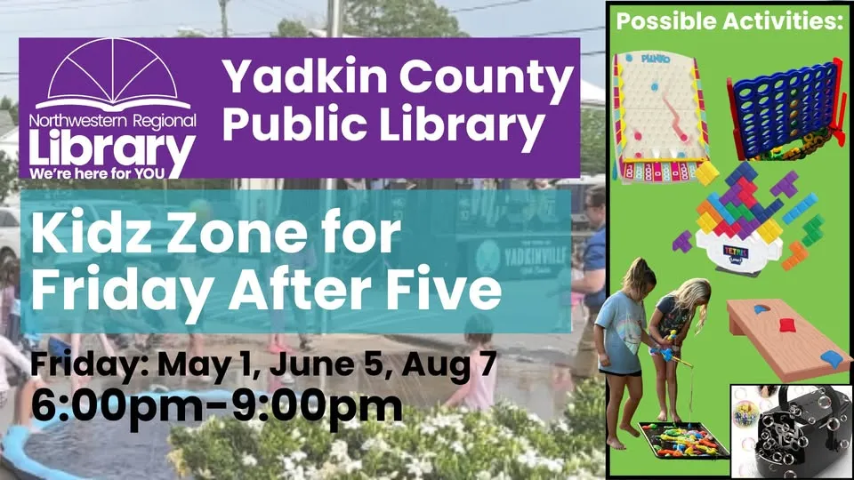 Kidz Zone during Friday After Five