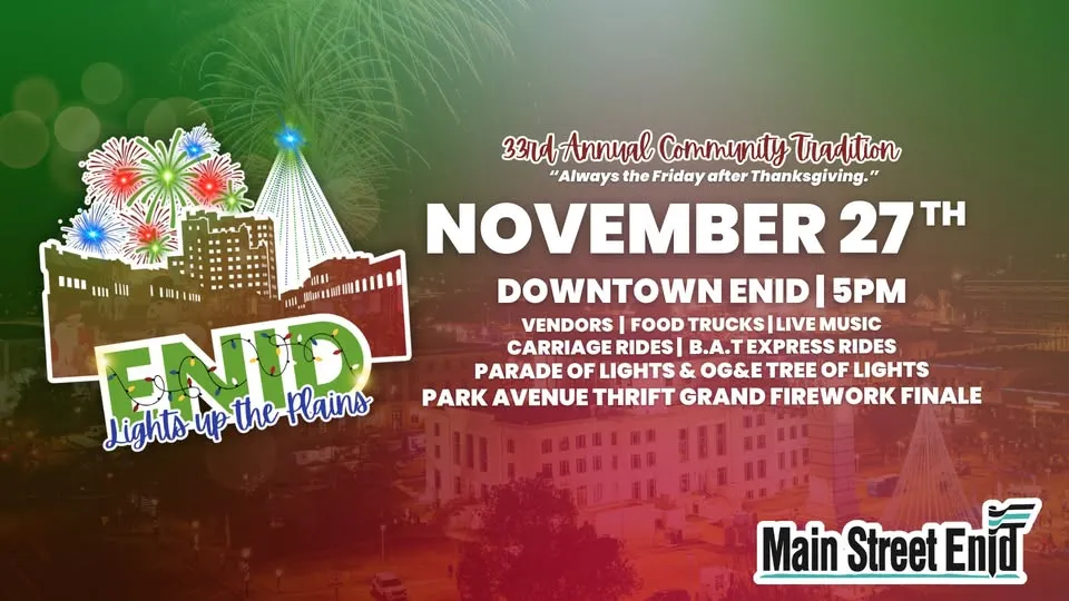 33rd Annual Enid Lights up the Plains