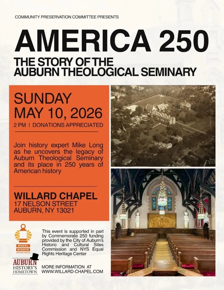 AMERICA 250 THE STORY OF THE AUBURN THEOLOGICAL SEMINARY