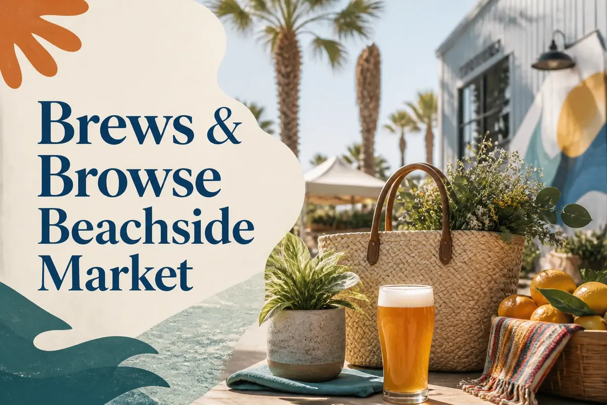 Brews & Browse Beachside Market