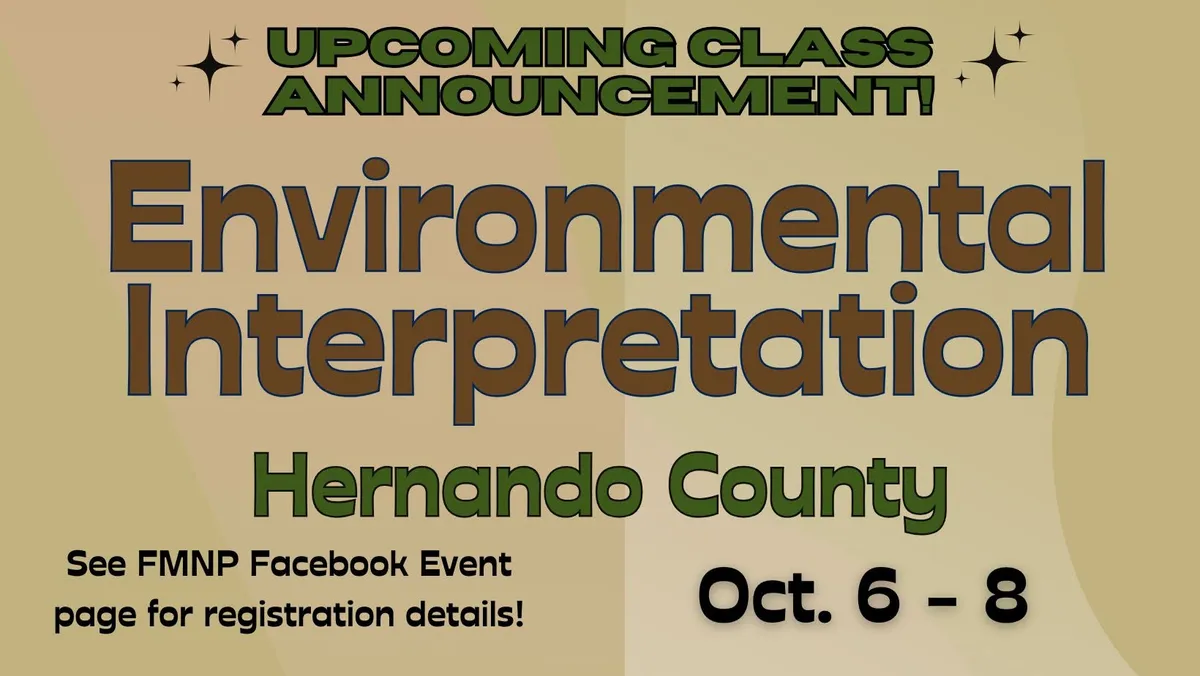 Environmental Interpretation - Hernando County (In-Person)