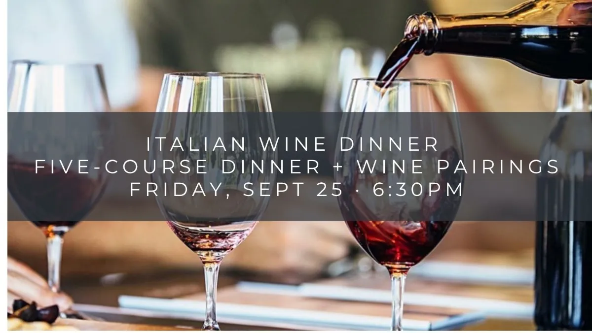 Italian Wine Tasting Dinner