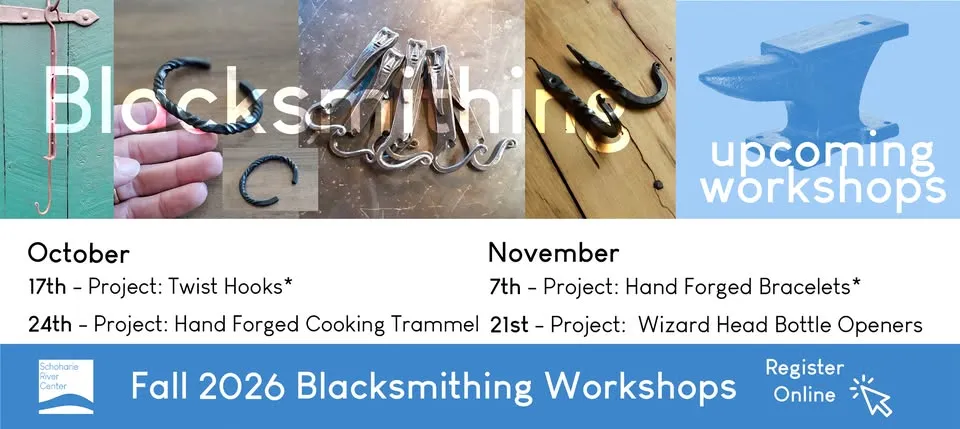 Blacksmithing Workshops - Fall 2026