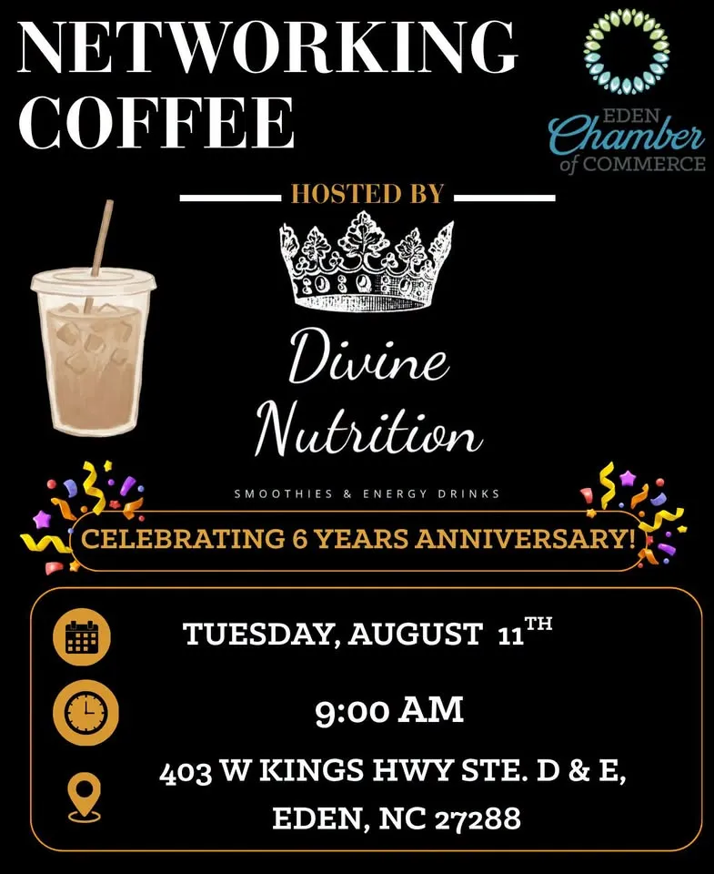 Networking Coffee hosted by Divine Nutrition!