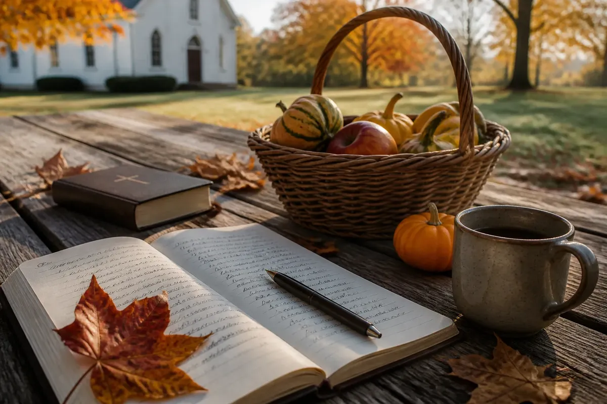 Quiet Morning – An Invitation to a Holy Autumn Harvest