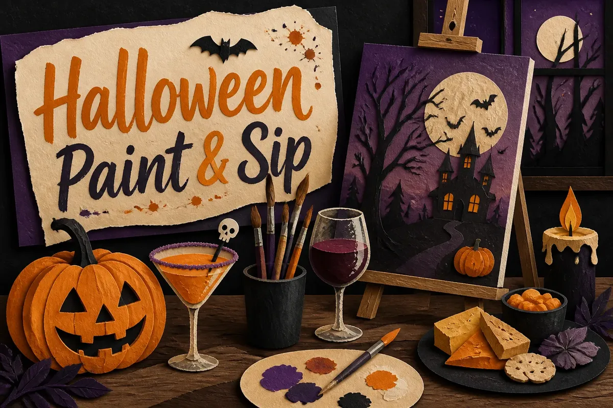 Halloween Paint & Sip