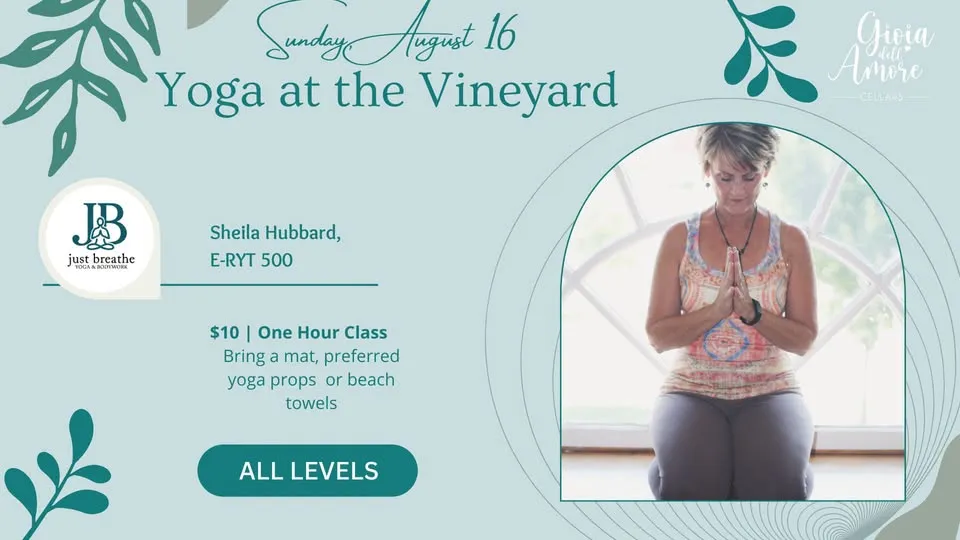 Yoga at the Vineyard