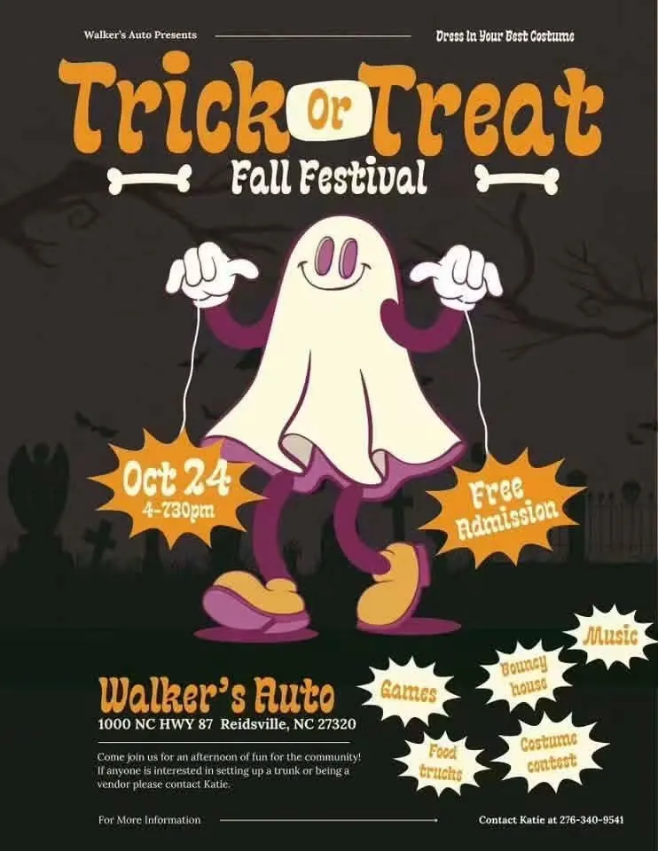 Trick or Treat Fall Festival