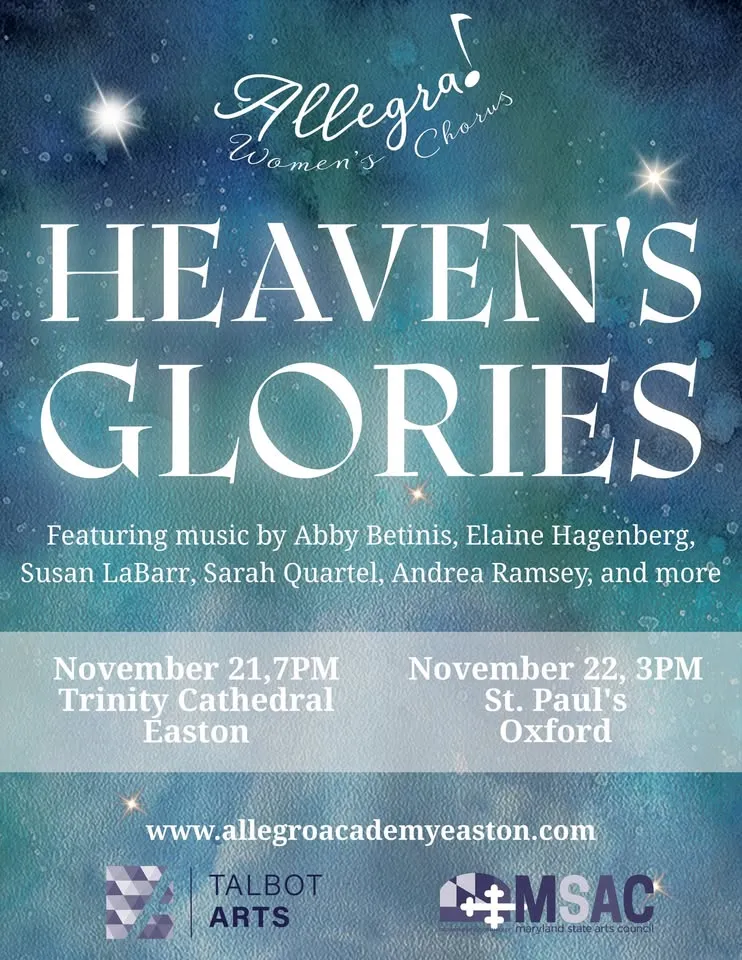 Allegra! Women's Chorus: Heaven's Glories