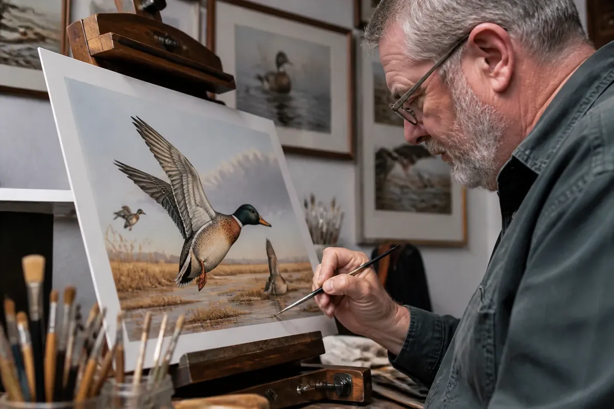 Federal Duck Stamp Artists Bob Hautman