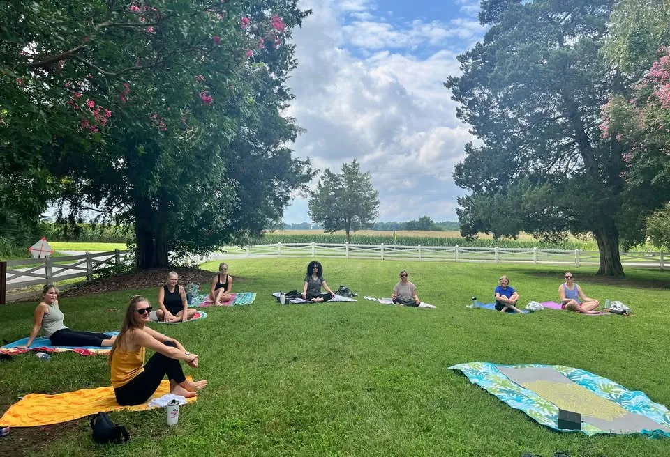 Yoga on the Lawn