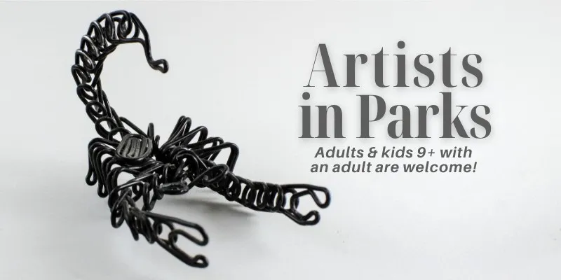 Artist in Parks: Wire Sculpture