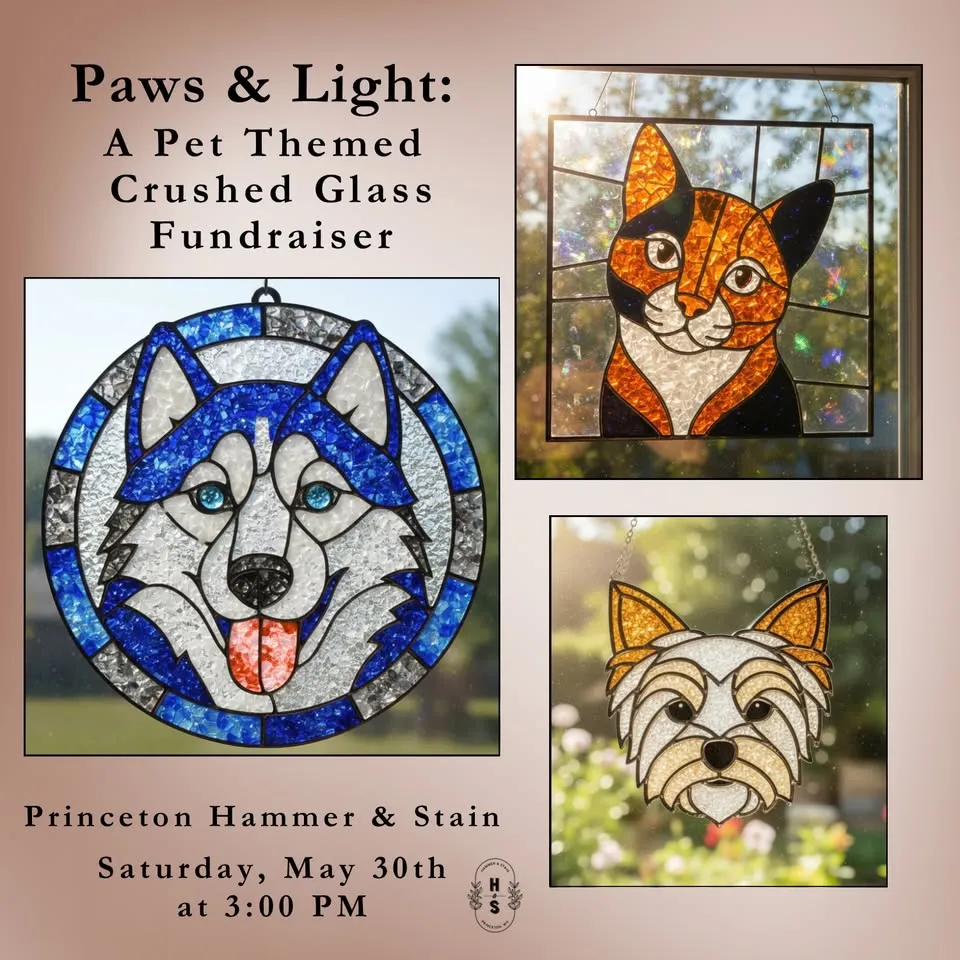 Paws & Light: A Pet-Themed Crushed Glass Fundraiser