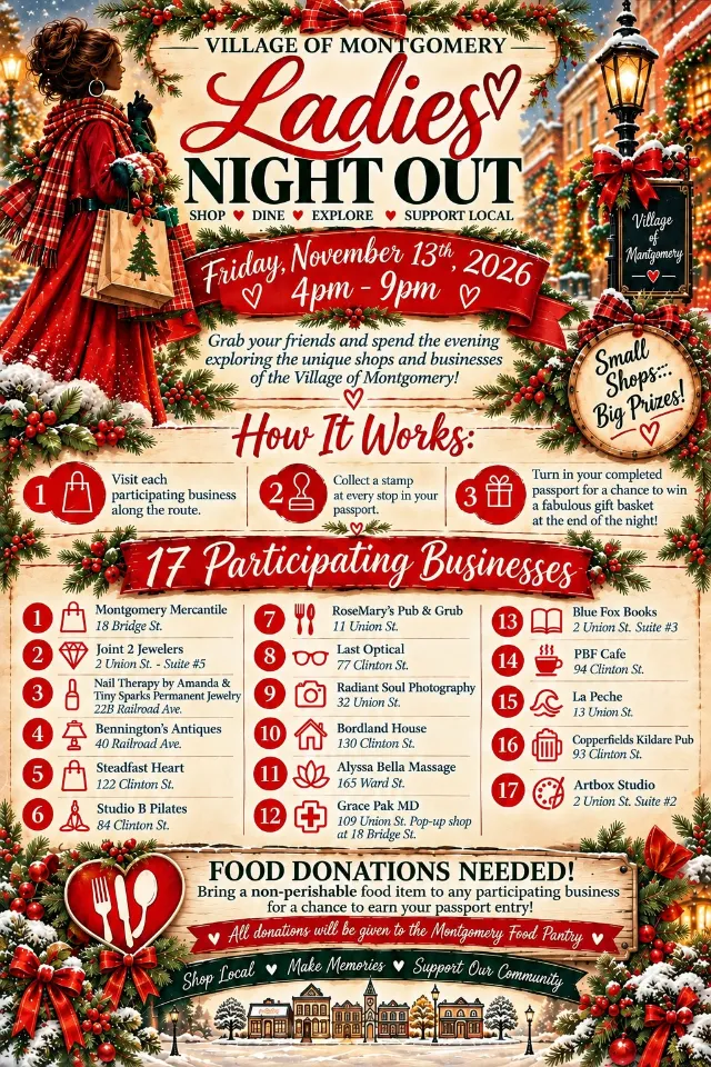 Village of Montgomery Ladies Night Out