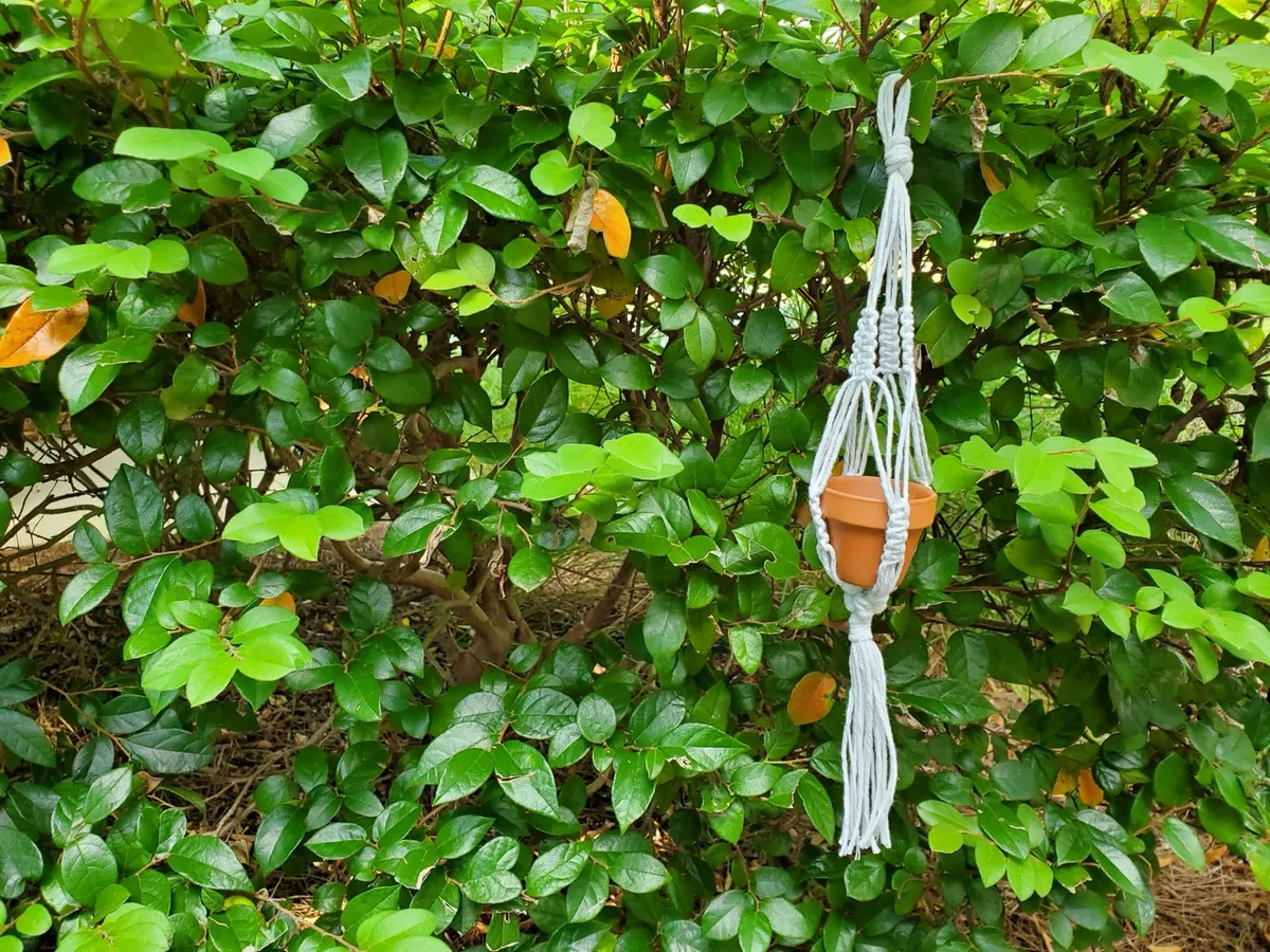 Macrame Mini Planter