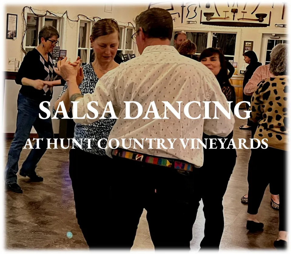 Salsa Dancing at Hunt Country with Deb French