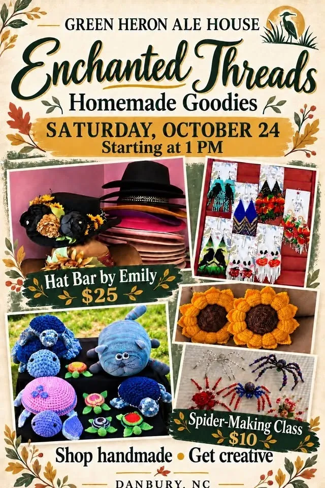 Enchanted Threads and Hat Bar By Emily