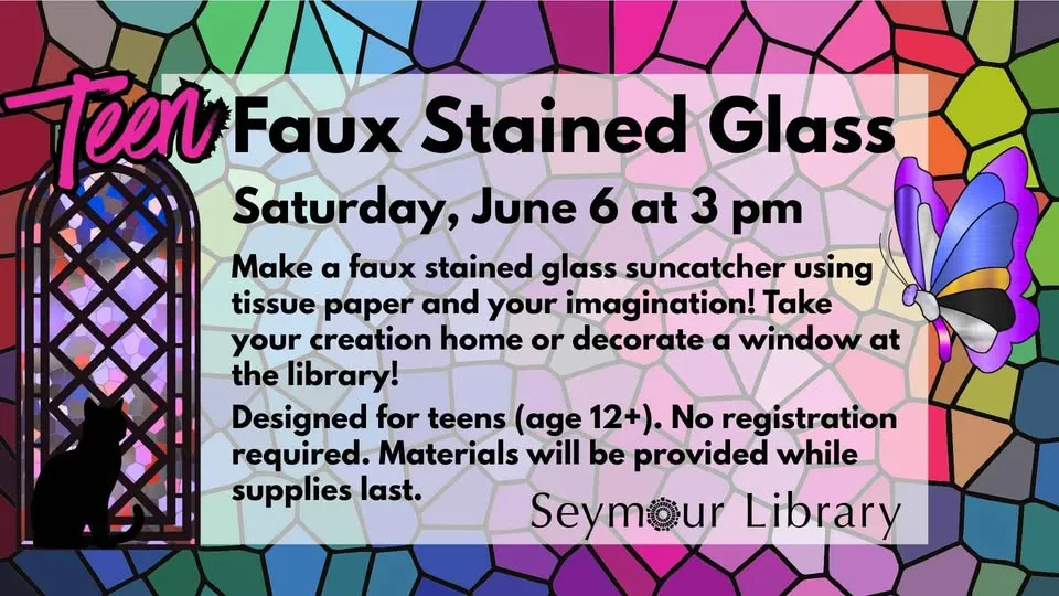 Single Event Teen DIY: Faux Stained Glass
