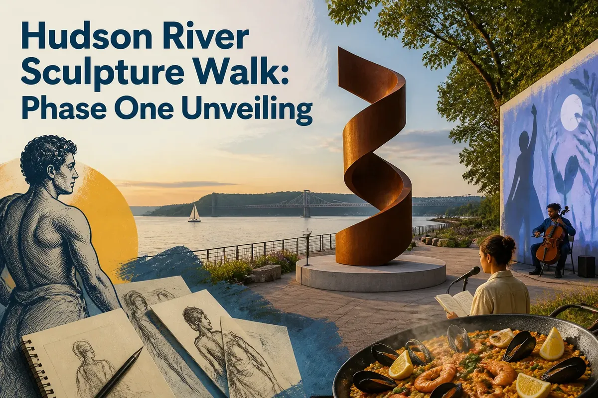 Hudson River Sculpture Walk: Phase One Unveiling