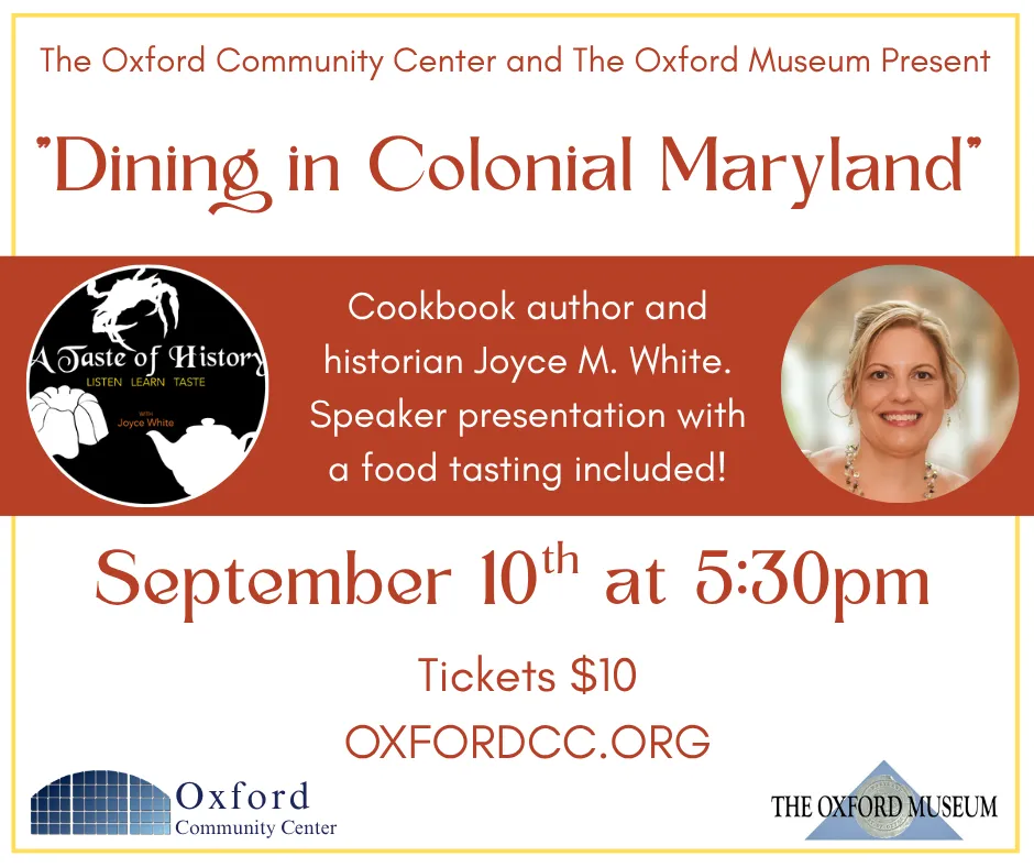 Dining in Colonial Maryland โ a 250th Program