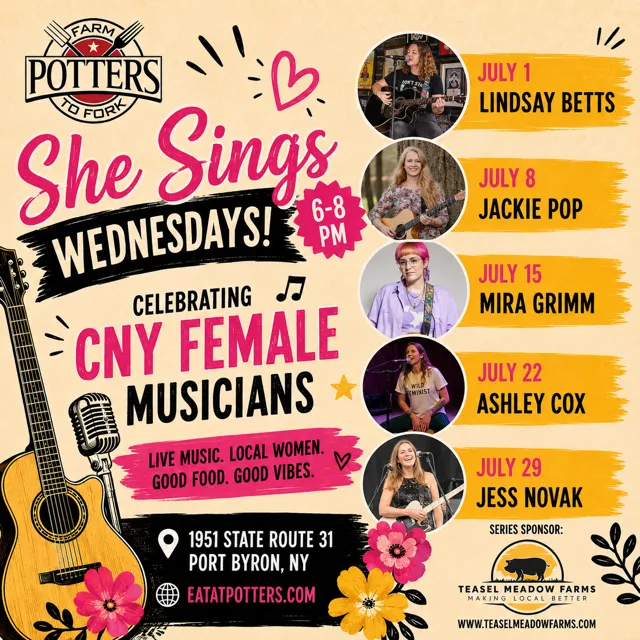 She Sings Wednesdays!