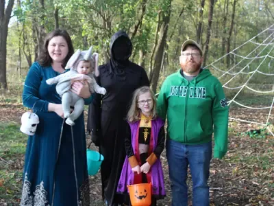 Haunted Walk Through the Woods
