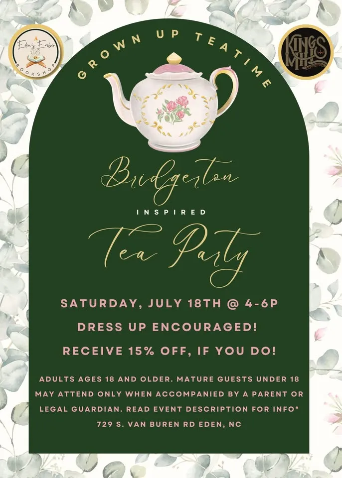 Grown up Teatime (TIX REQ.)