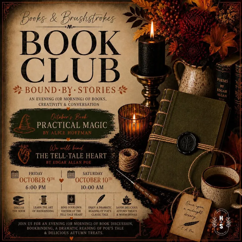 Books & Brushstrokes: October Book Club
