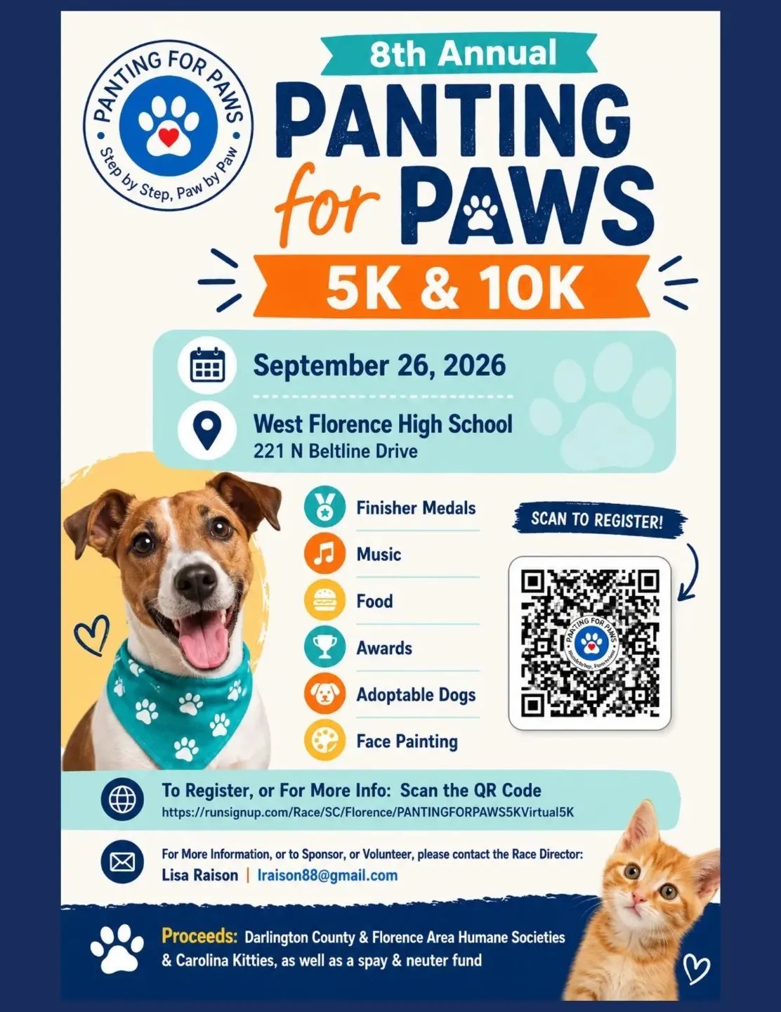 8th Annual Panting for Paws 5K & 10K
