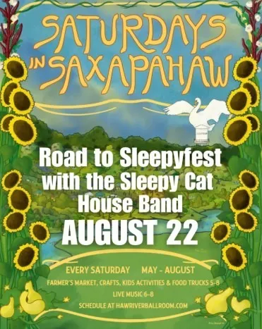 Saturdays in Saxapahaw: Road to Sleepyfest with the Sleep Cat House Band