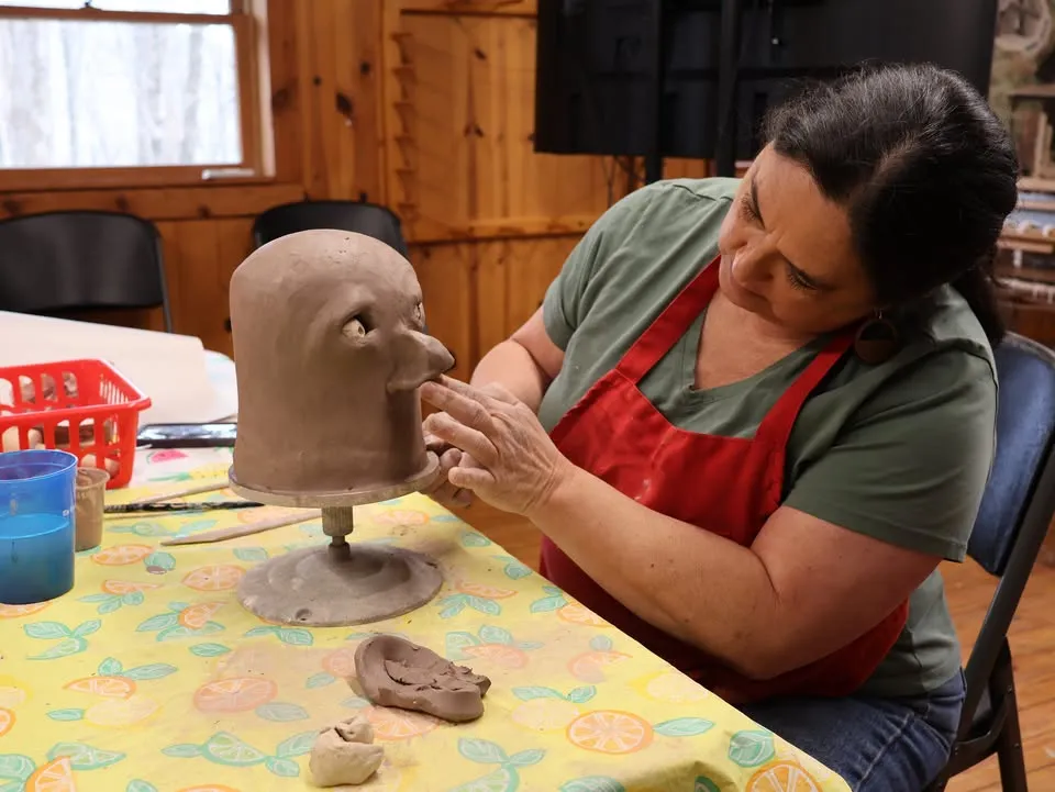 Face Jug Pottery with Georgann Lanich
