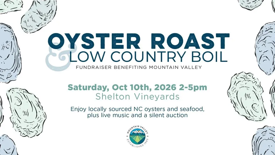 2nd annual Oyster Roast and Low Country Boil with Mountain Valley Hospice
