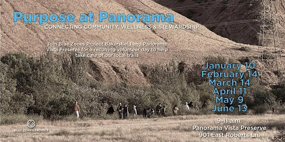 Purpose at Panorama Volunteer Opportunity - BZP Bakersfield