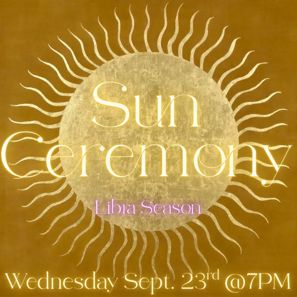 Libra Sun Ceremony