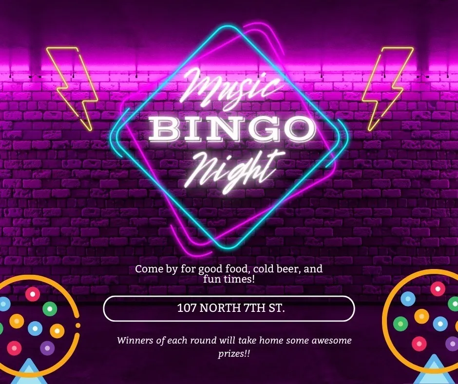 Weekly Music Bingo Night