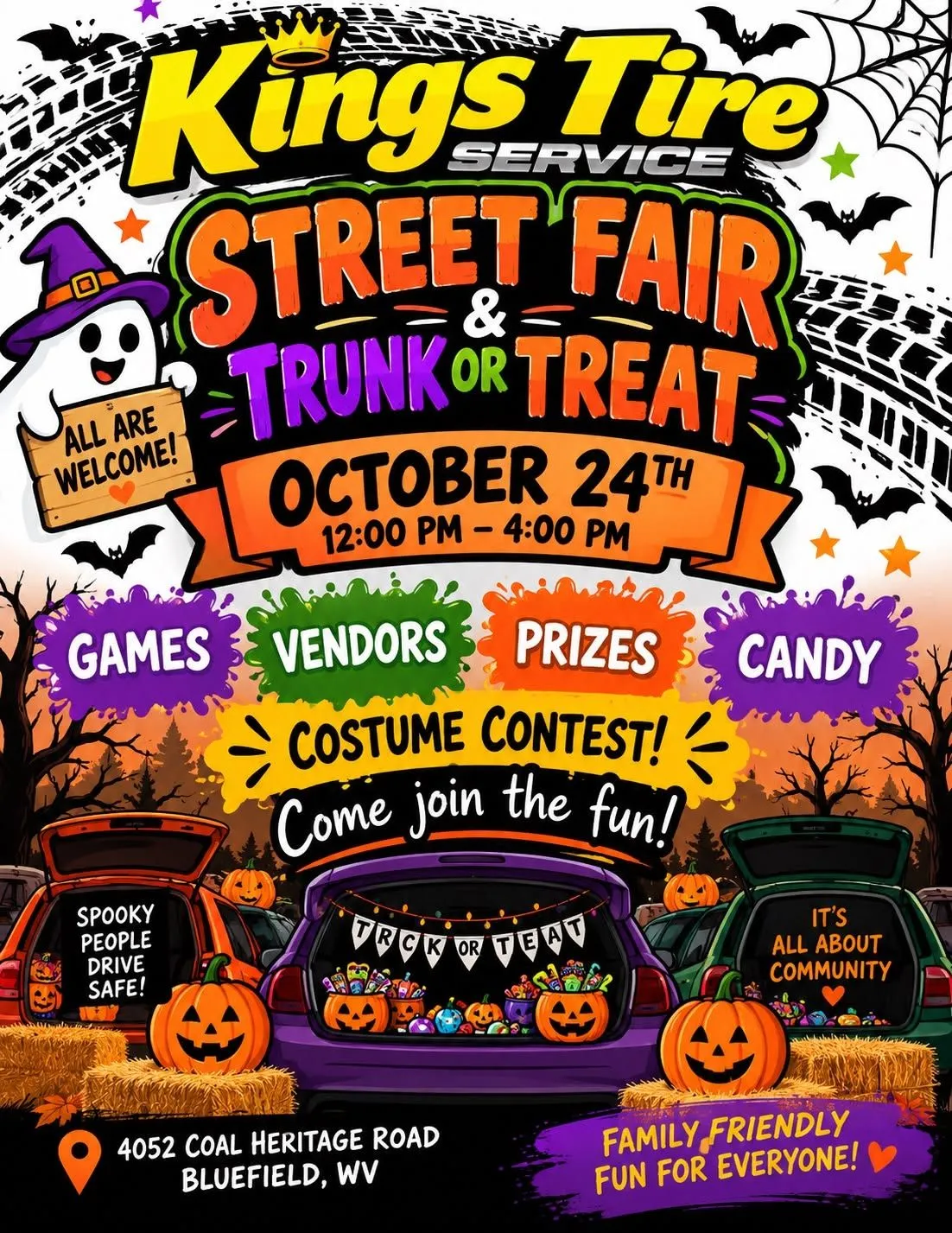 Trunk or Treat and Street Fair