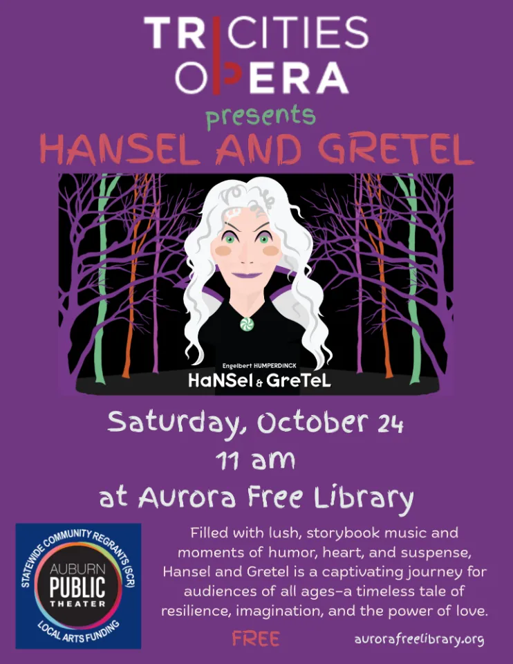 Tricities Opera Presents Hansel and Gretel