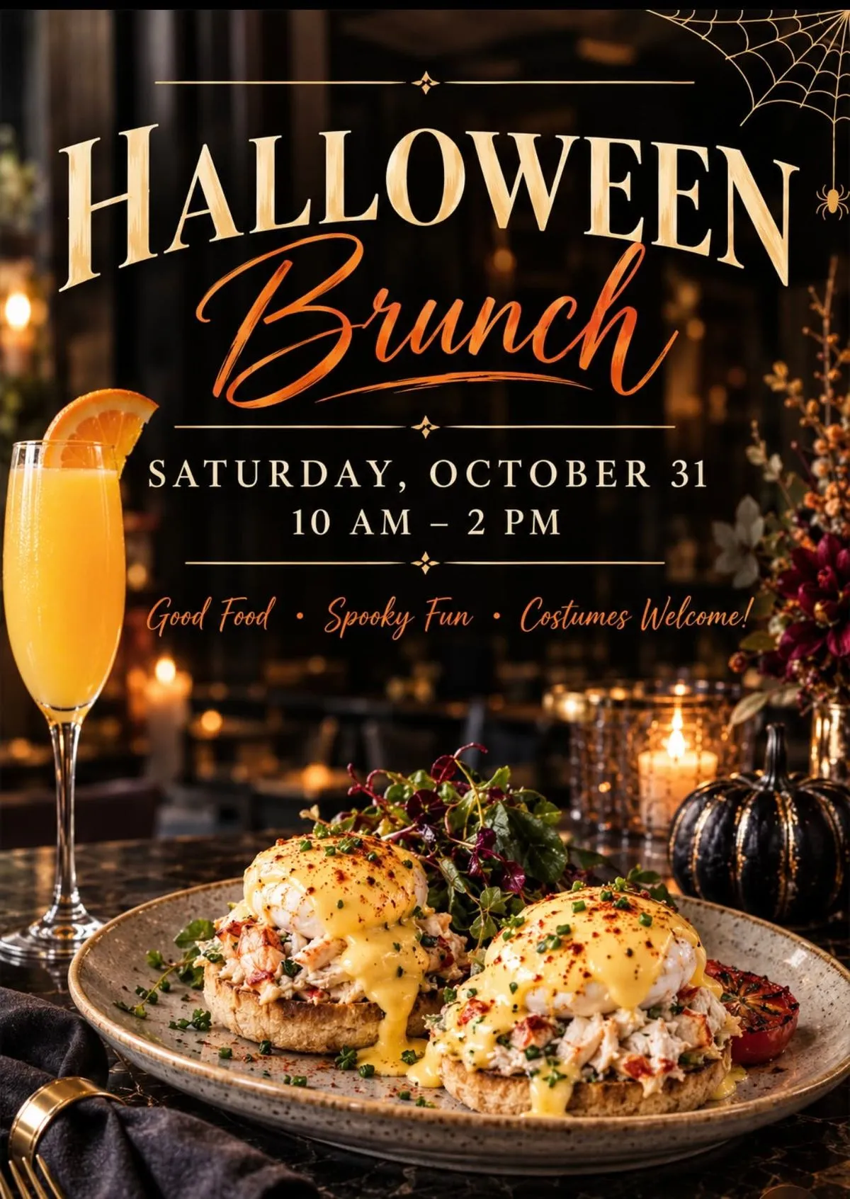 Halloween Brunch at 629 Pearls & Pours