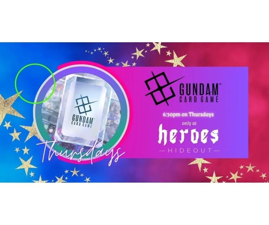 Gundam Weekly Event at Heroes Hideout