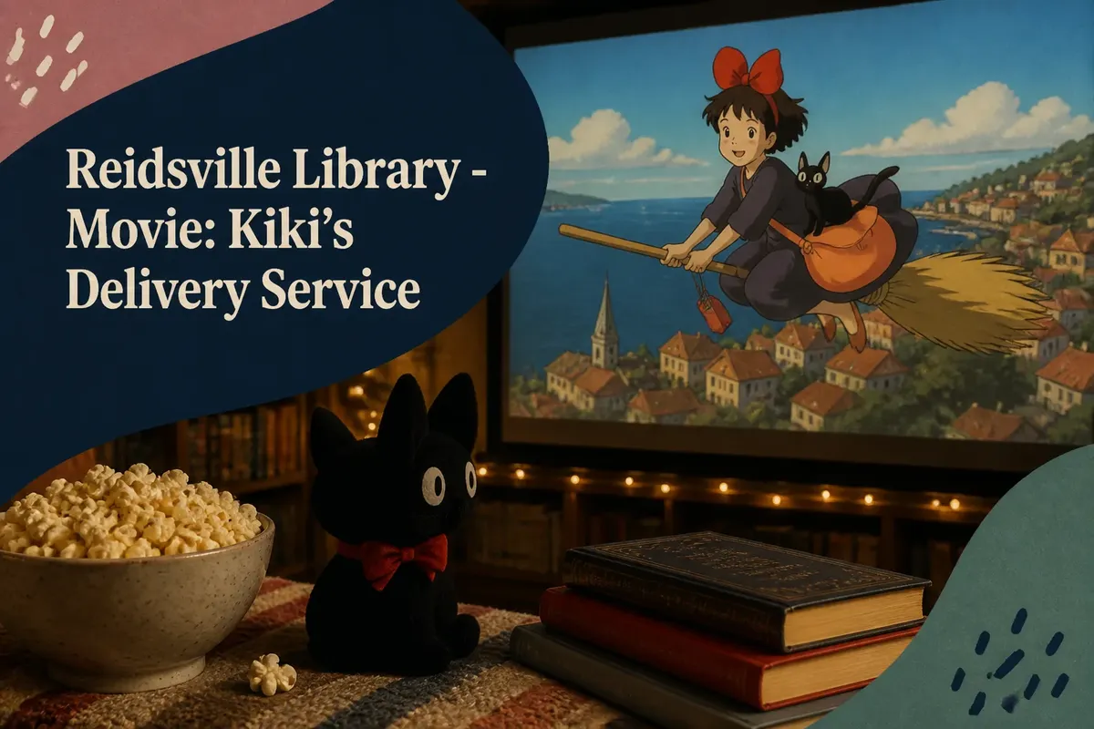 Reidsville Library - Movie: Kiki’s Delivery Service