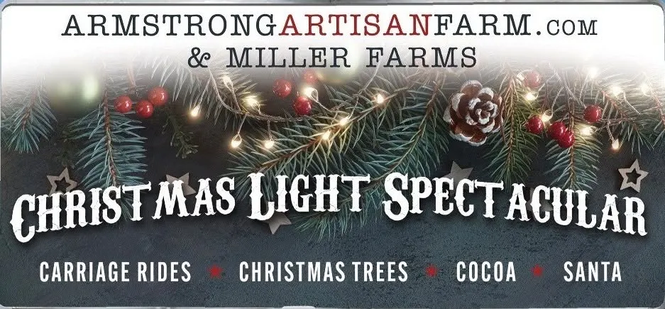 Christmas Light Spectacular, Hayrides, Cocoa and Christmas Trees
