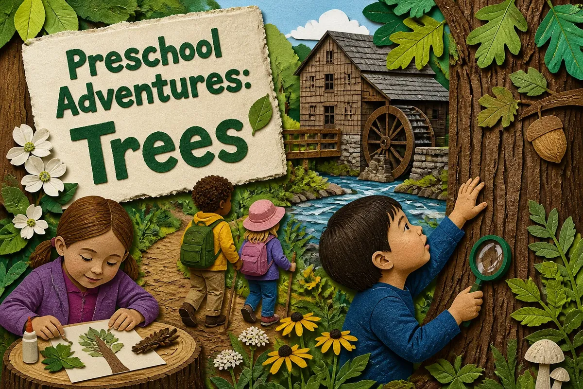Preschool Adventures: Trees