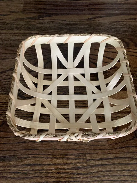 Basket Weaving – 10-inch Tobacco-Style Basket