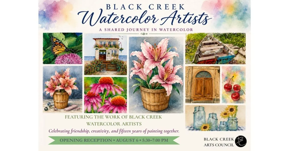 Black Creek Watercolor Artists: A Shared Journey in Watercolor Artist Reception