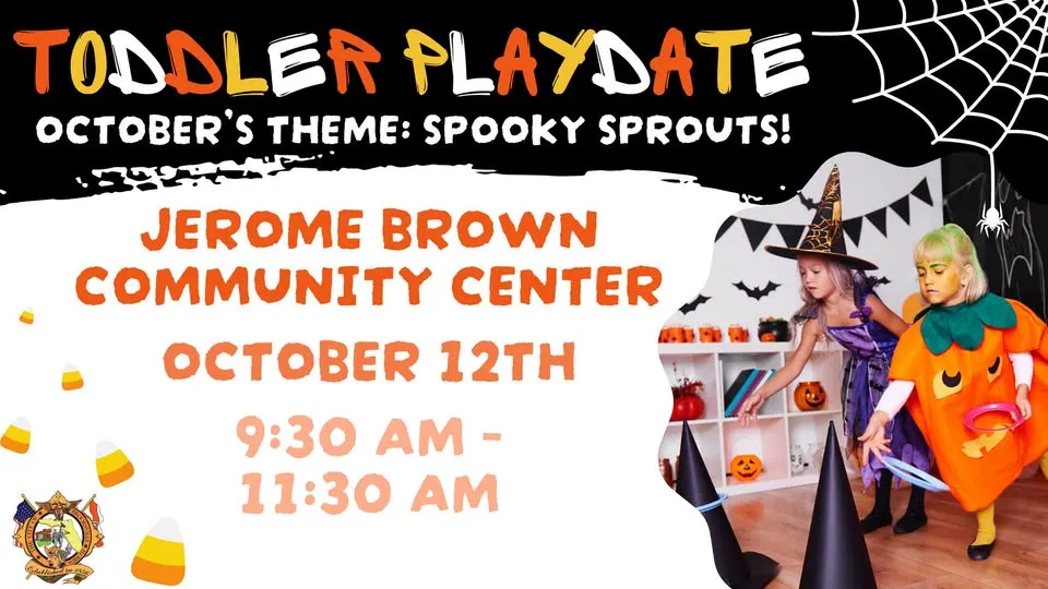Toddler Playdate- Spooky Sprouts