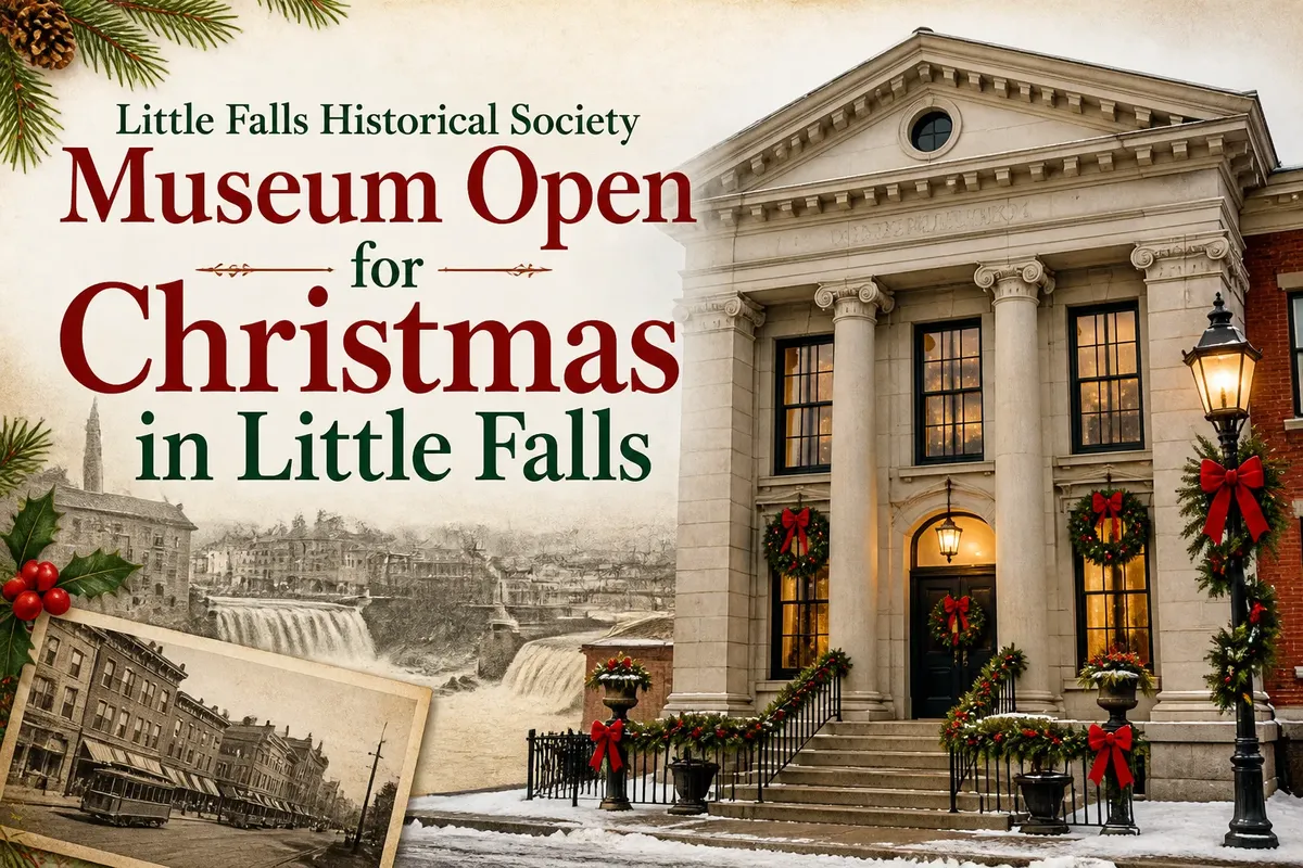Little Falls Historical Society Museum Open for Christmas in Little Falls