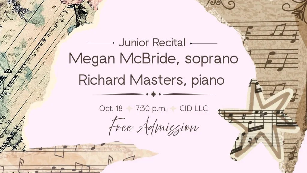 Megan McBride, soprano | Richard Masters, piano