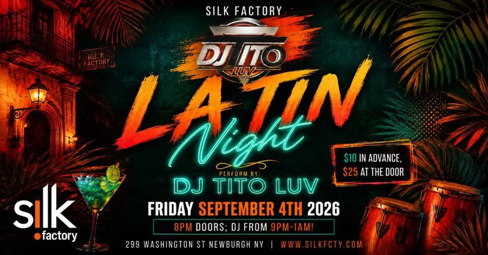 Latin Night At Silk Factory